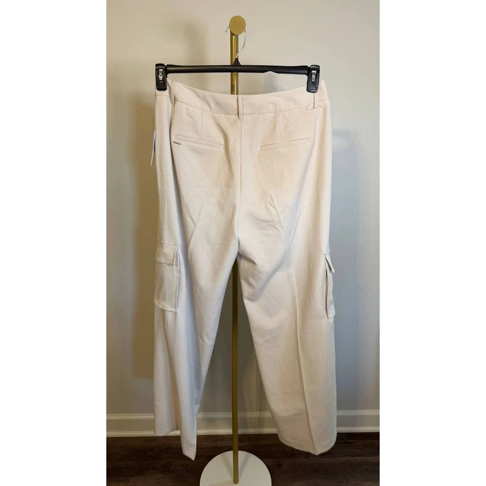 Guess Women’s Eco Matea Perfect Cargo Pants Beige XL $148 NWT - Picture 6 of 8